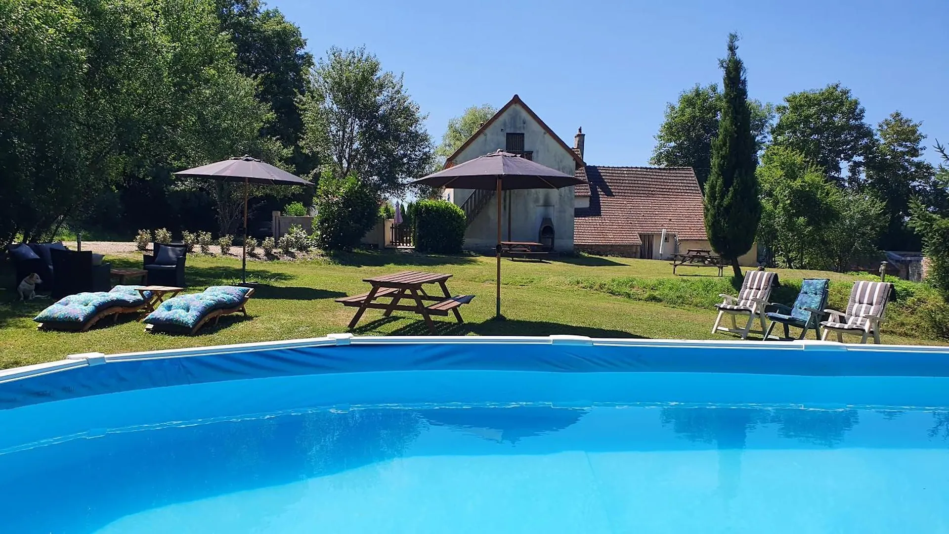 Apartmán Le Coeur Du Moulin Saint-Aubin-le-Monial 0*,  Francie